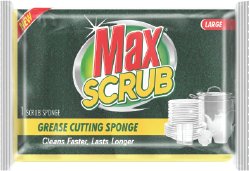 Max Scrub Sponge ΓÇô Grease Cutting Sponge