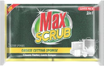 Max Scrub Sponge ΓÇô Grease Cutting Sponge