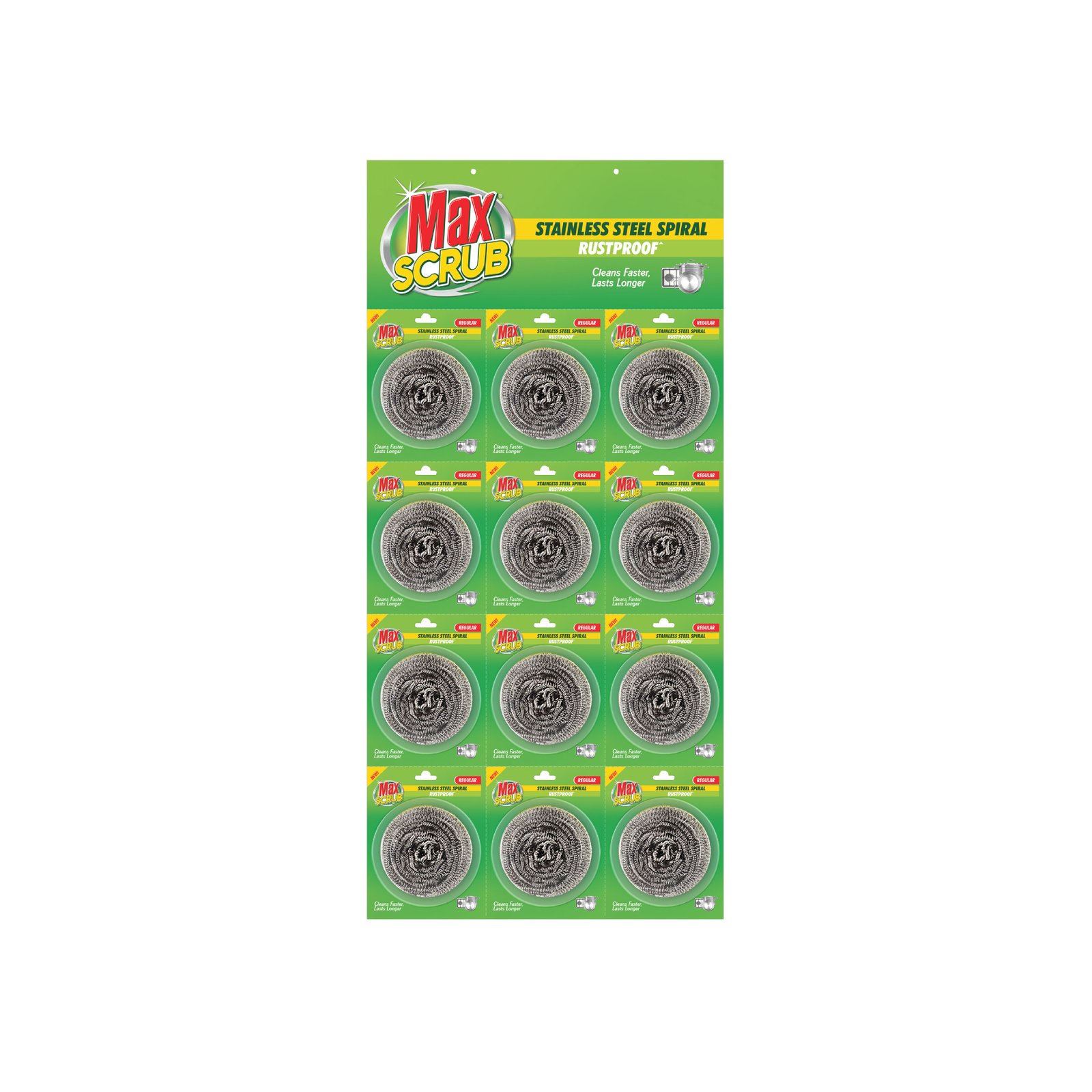 Max Scrub Stainless Steel ΓÇô Spiral Scrubbers